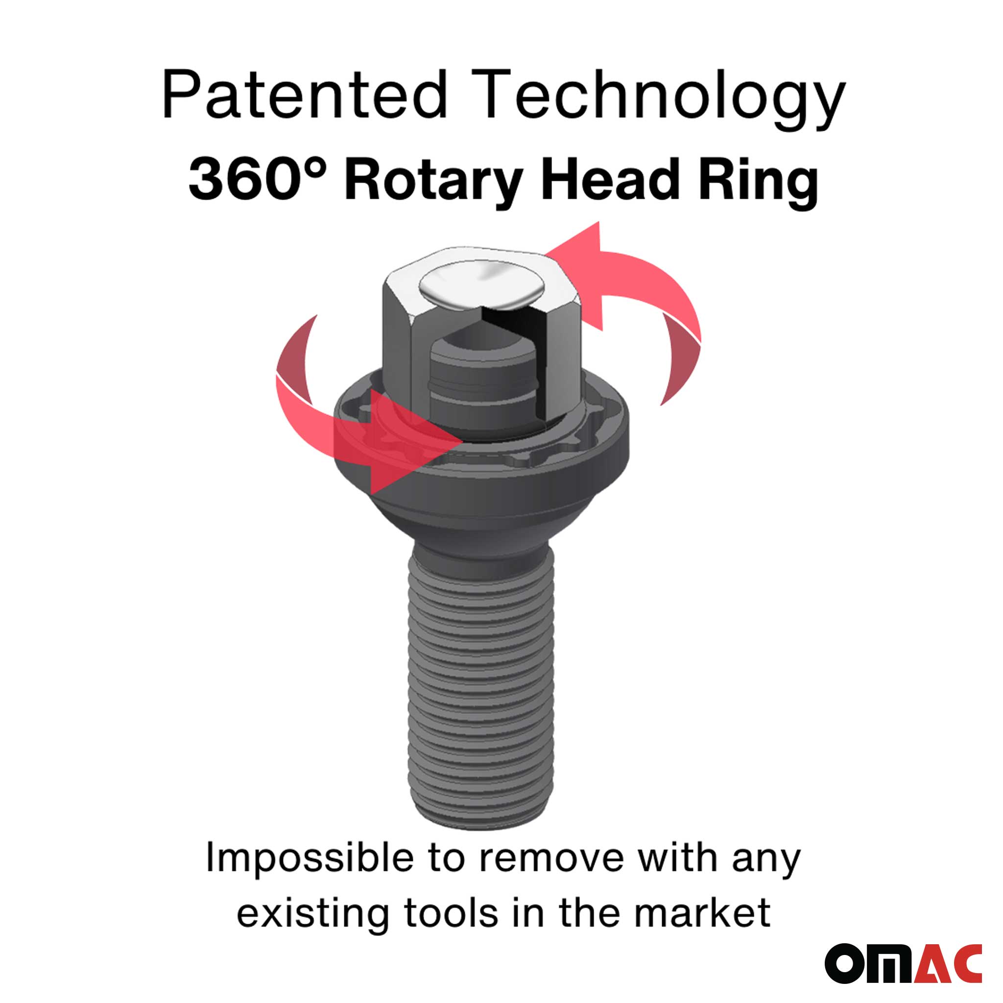 Vis de roue antivol pour VW Fox 2005-2011 Acier Noir lot de 4 M14X1,5