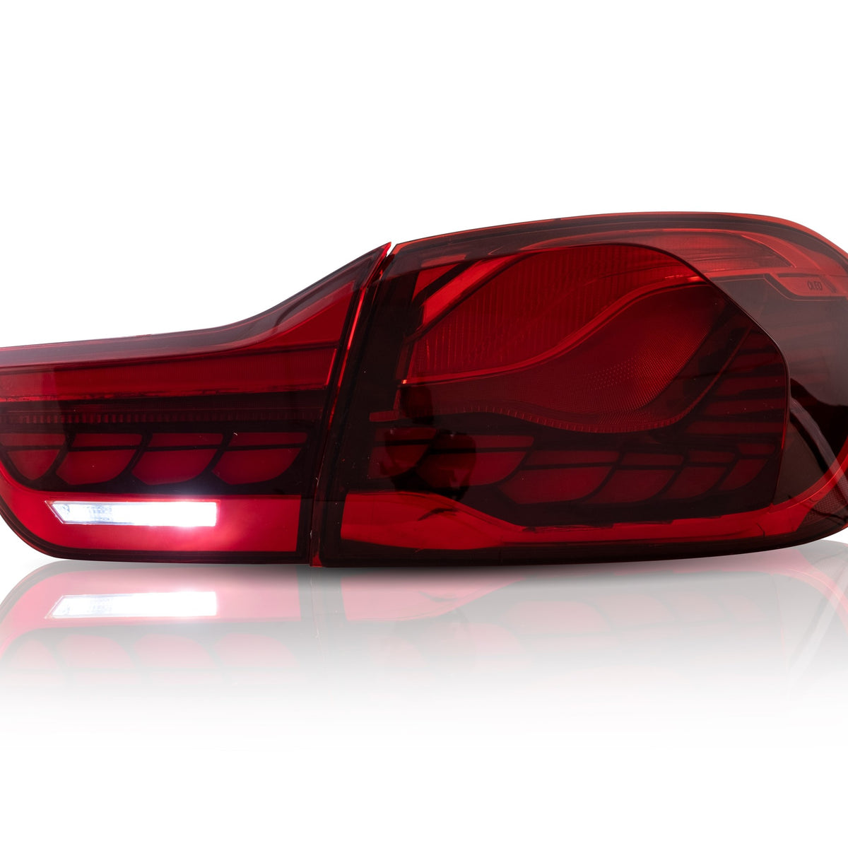 JOM OLED/LED Feux Arrière pour BMW F32 Coupé/F33 Cabriolet/F36 Gran Coupé Rouge