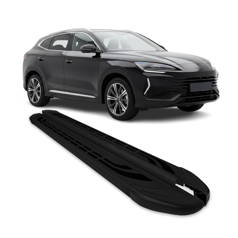 2023-2025 BYD Seal U SUV Marchepieds Latéraux pédale Noir Aluminium 2Pcs