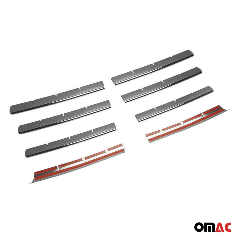 Moulure de Grille de Calandre pour VW Transporter T5 2003-2009 Chromé 8Pcs