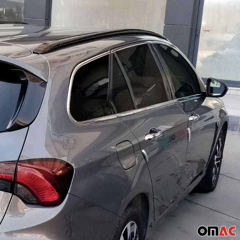 Baguettes pour contour Latérales pour Fiat Tipo Kombi 2016-2025 inox chromé