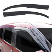 Déflecteurs de Vent pluie d'air pour Renault Kangoo 2008-2019 Acrylique Noir 2x