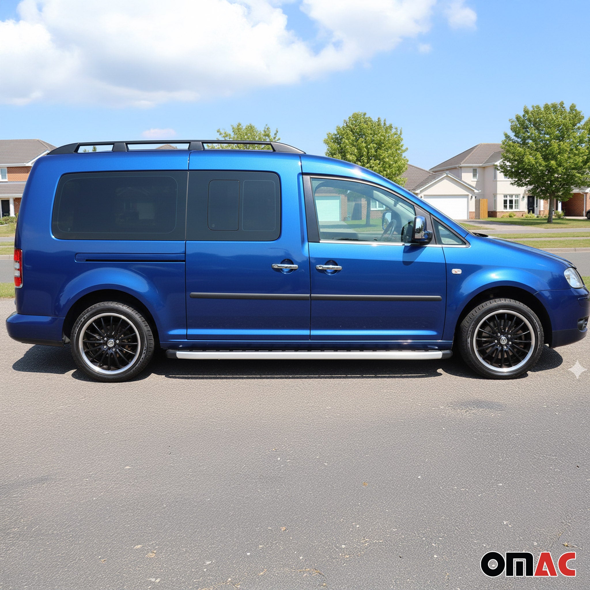 Couverture de poignée de porte pour VW Caddy 2003-2015 en Acier Inoxydable 8Pcs