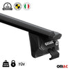 Barres de toit transversales TÜV pour Seat Altea Freetrack 5P XL 2007-2015 Alu