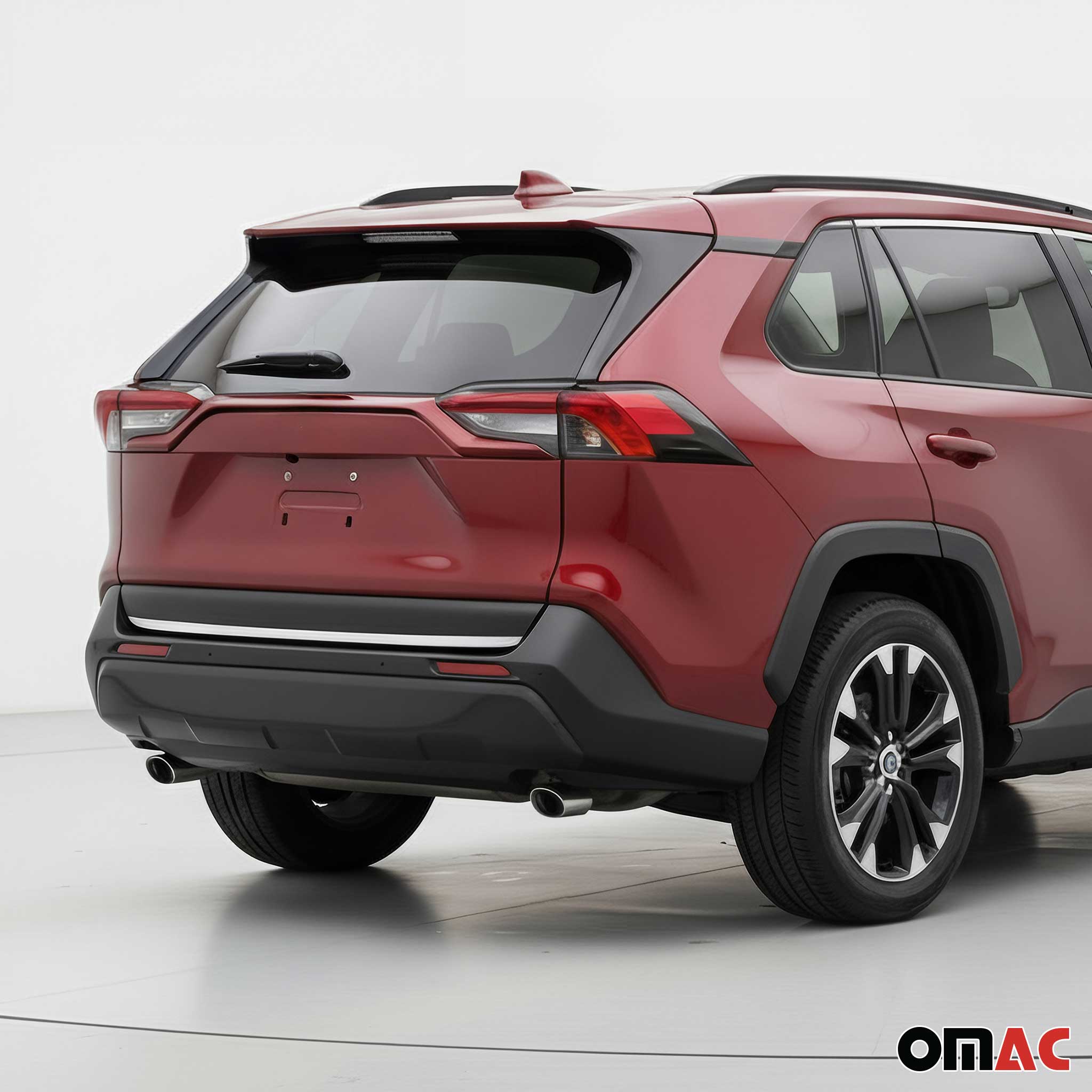 Garniture de Hayon Coffre pour Toyota Rav 4 V 2019-2025 acier inox