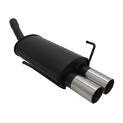 Échappement arrière sport Novus pour Opel Astra H Hayon 2x76mm RL-Design ABE