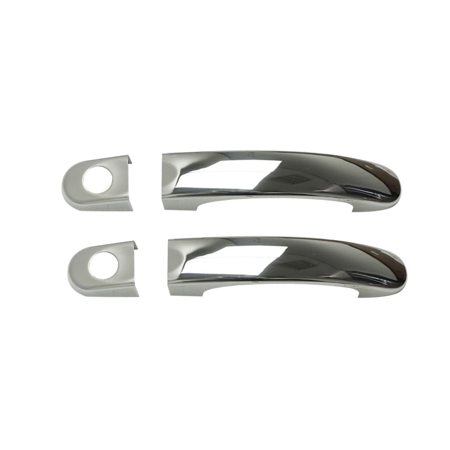 Couverture poignée de porte pour VW Multivan Caravelle T5 2003-2015 2Portes inox