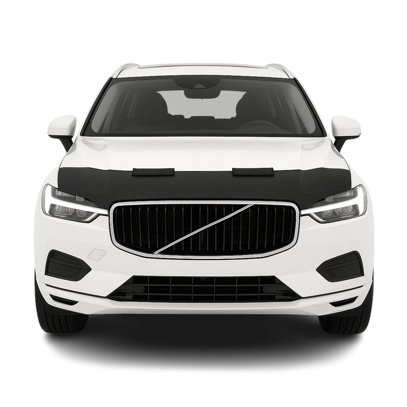 Protège Capot - Masque De Voiture pour Volvo XC60 2017-2025 En Vinyle Noir