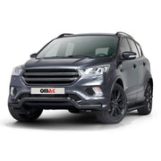 Pare-Buffle Avant Pour Ford Kuga II 2017-2019 Facelift Noir en Acier Inoxydable