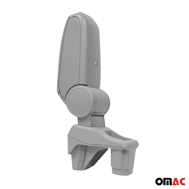 Accoudoir central pour Renault Clio V HB 2019-2023 Vinyl Abs Gris Simili-cuir