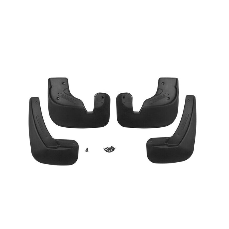 Bavettes Garde Boue pour Renault Sandero Stepway 2010-2012 Avant&Arrière Noir 4x