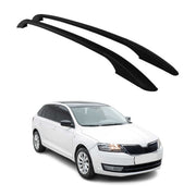 Barres de toit longitudinales pour Citroen C4 Cactus 2014-2020 en Alu noir