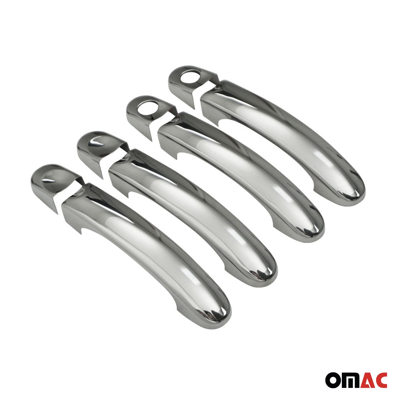 Couverture poignée de porte pour VW Multivan T5 2003-2015 4 Portes inox 8Pcs