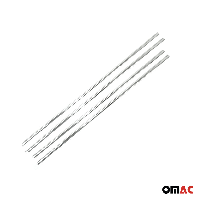Garniture de Fenêtre pour Opel Astra H Berline 2004-2009 Acier Inox 4Pcs