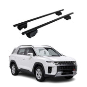 Barres de toit pour SsangYong Torres / KGM Torres 2022-2026 Acier Noir 2Pcs