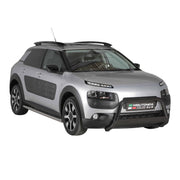 Pare-buffle Avant pour Citroen C4 Cactus 2014-2020 63 mm en Acier Noir