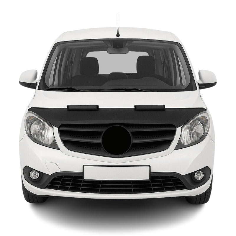 Protège Capot pour Mercedes Citan 2013-2021 Masque de voiture vinyle Noir