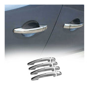 Couverture de poignée de porte pour Citroen C4 2004-2010 en Acier Inox 8Pcs