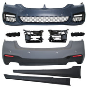 JOM Kit Pare-chocs & Bas de Caisse pour BMW Série 5 G30 2017-2020 Sport-Design PDC ohne SRA