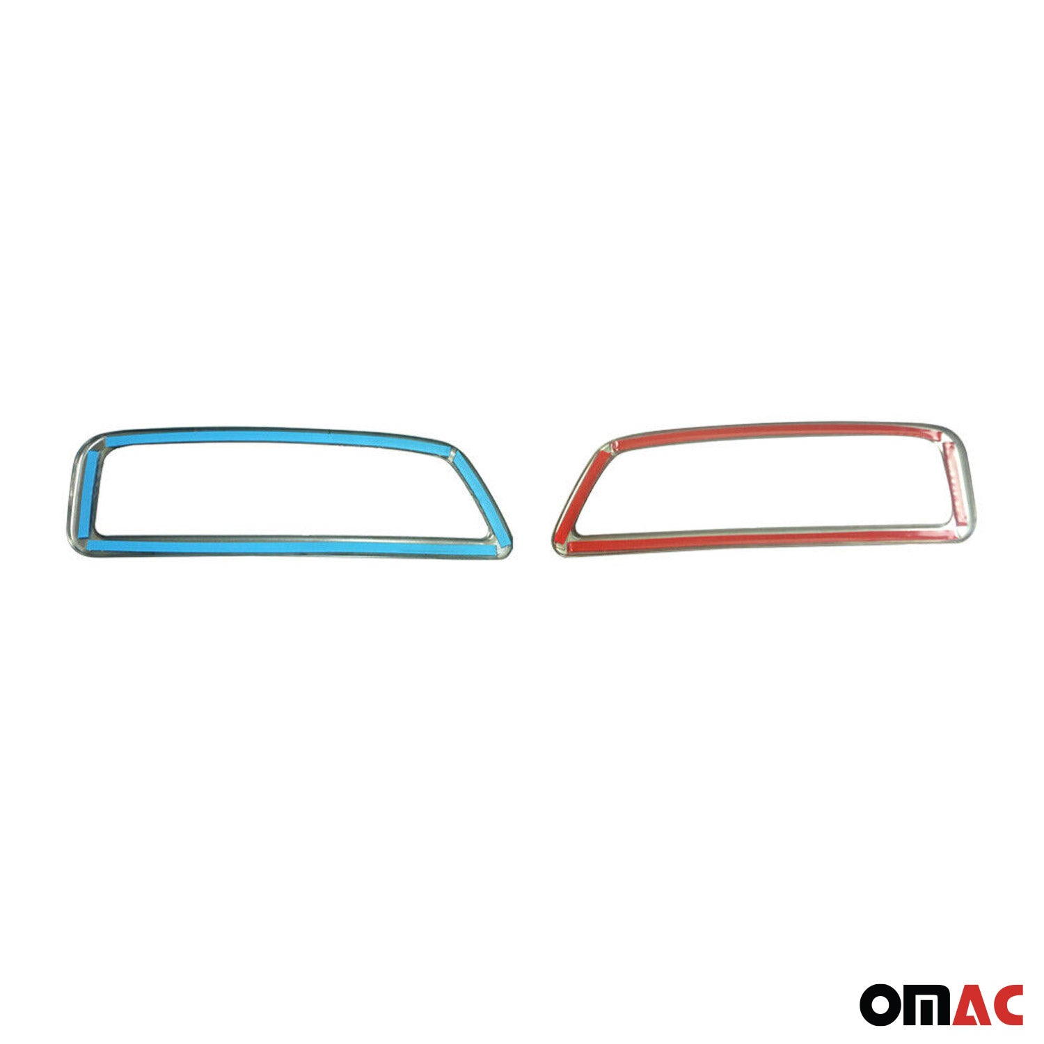 Cadre d'échappement pour Peugeot 3008 II 2016-2024 acier inox 2 Pcs