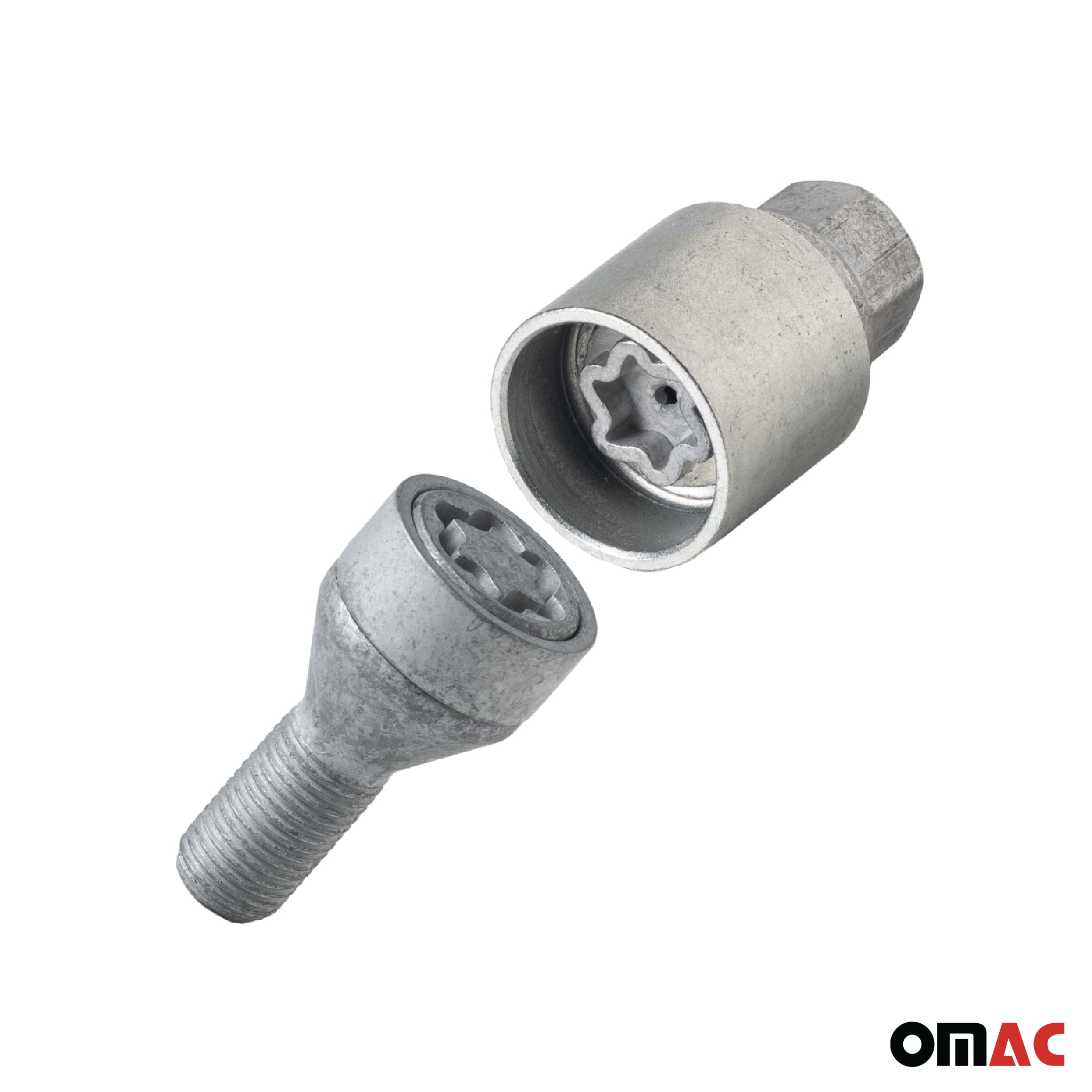 Vis de roue antivol pour MG MG ZS / Astor/ HS/ MG5/ MG3 dès 2019 Gris M14X1.5