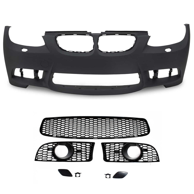 Pare-chocs avant avec trous PDC pour BMW Series 3 E92 E93 2006-2010 Plastique 1x