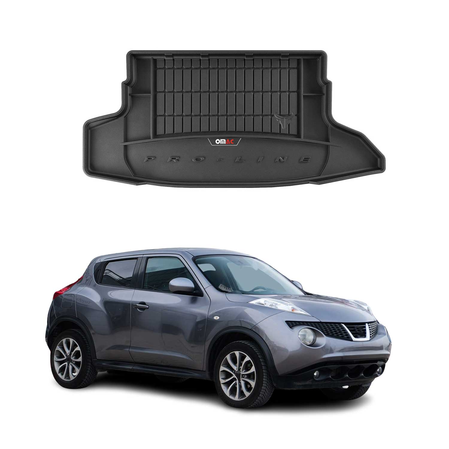 Tapis de Coffre pour Nissan Juke 2010-2014 TPE Noir