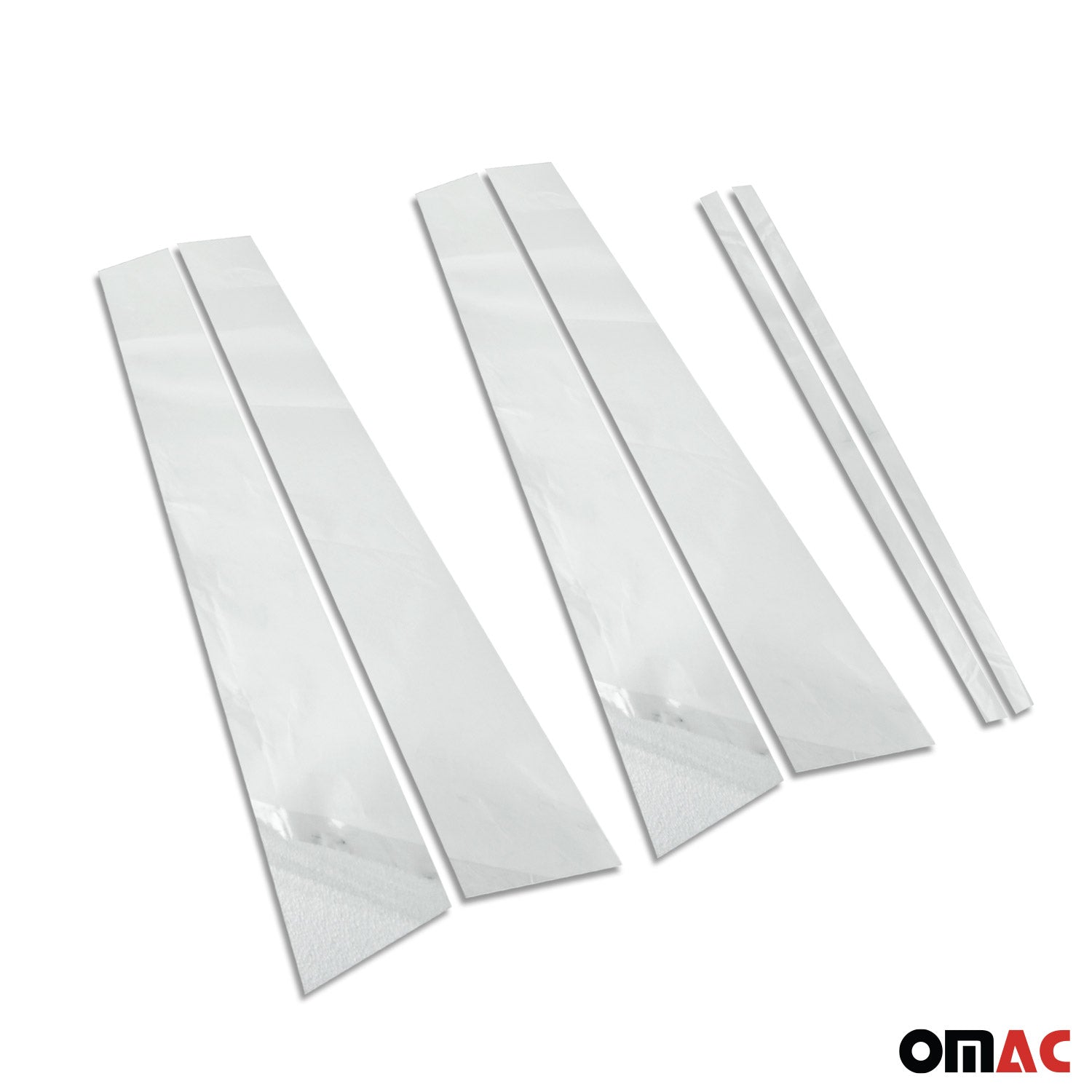 Couverture Garniture de pilier B pour Land Rover Freelander 2006-2015 inox 6Pcs