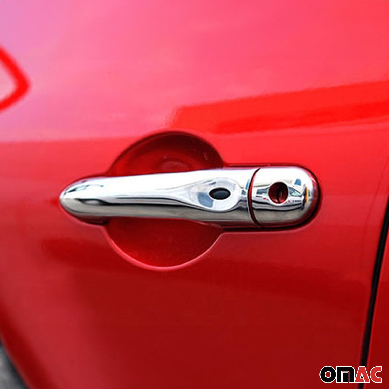 Couverture de poignée de porte pour Renault Clio 2012-2019 HB Break Acier 2x