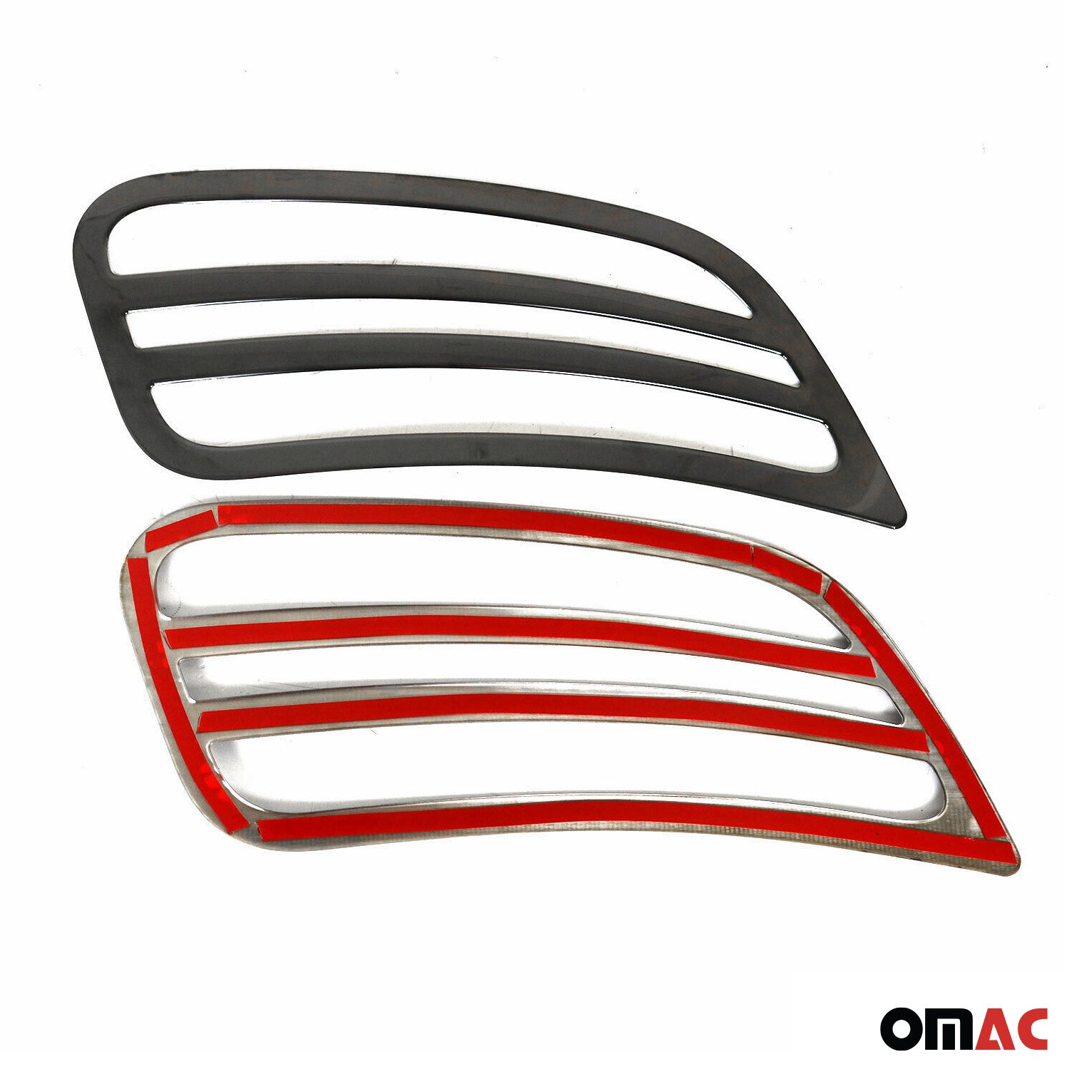 Écopes de Capot pour Mercedes Sprinter W907 2018-2026 Chromé 2Pcs