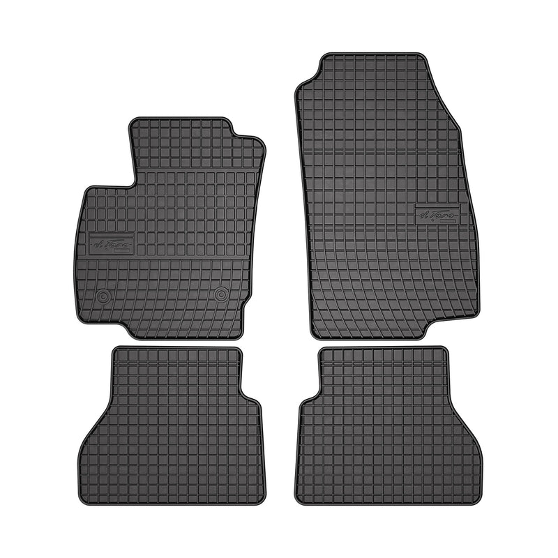 Tapis de Sol pour Ford B-Max 2012-2017 Caoutchouc Noir