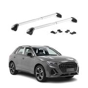 Barres de toit transversales pour Audi Q3 F3 2018-2025 Aluminium Gris 2x ABE