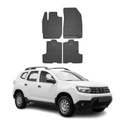 Tapis de Sol pour Dacia Duster 2017-2024 TPE Noir 4 pcs
