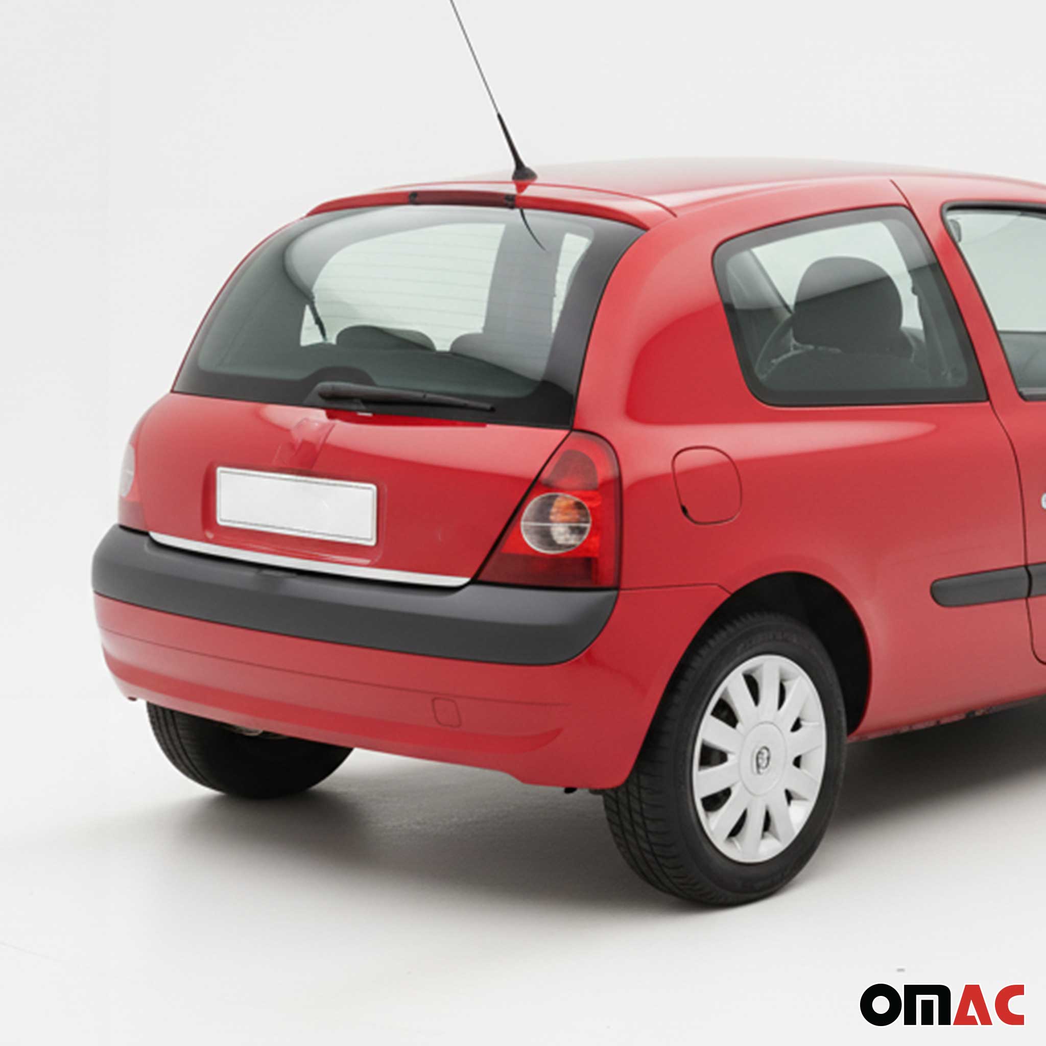 Garniture de Hayon Coffre pour Renault Clio III 2006-2012 acier inox