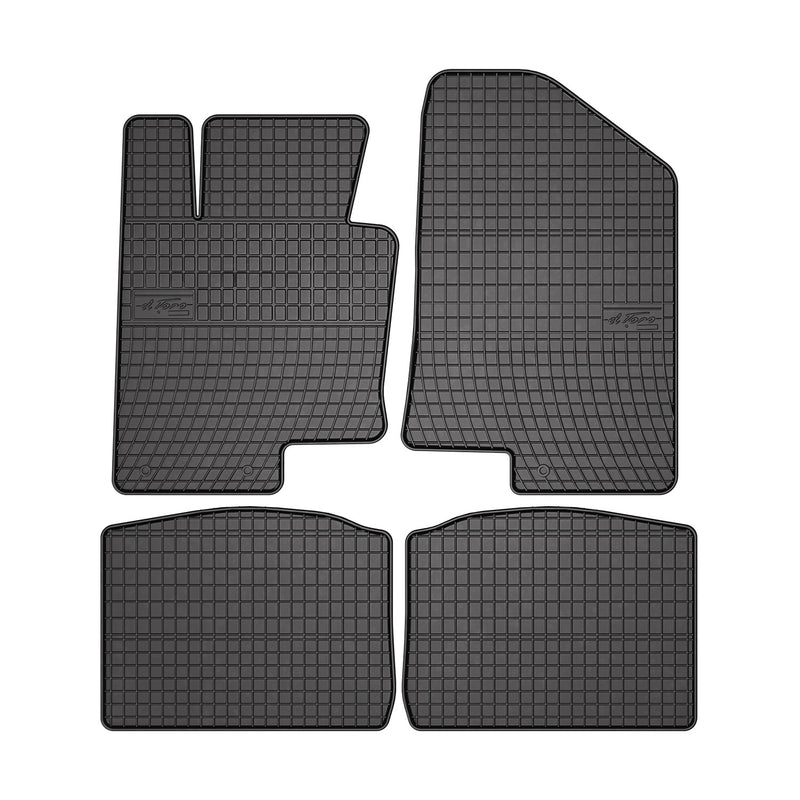 Tapis de Sol pour Kia Optima 2012-2015 Caoutchouc Noir