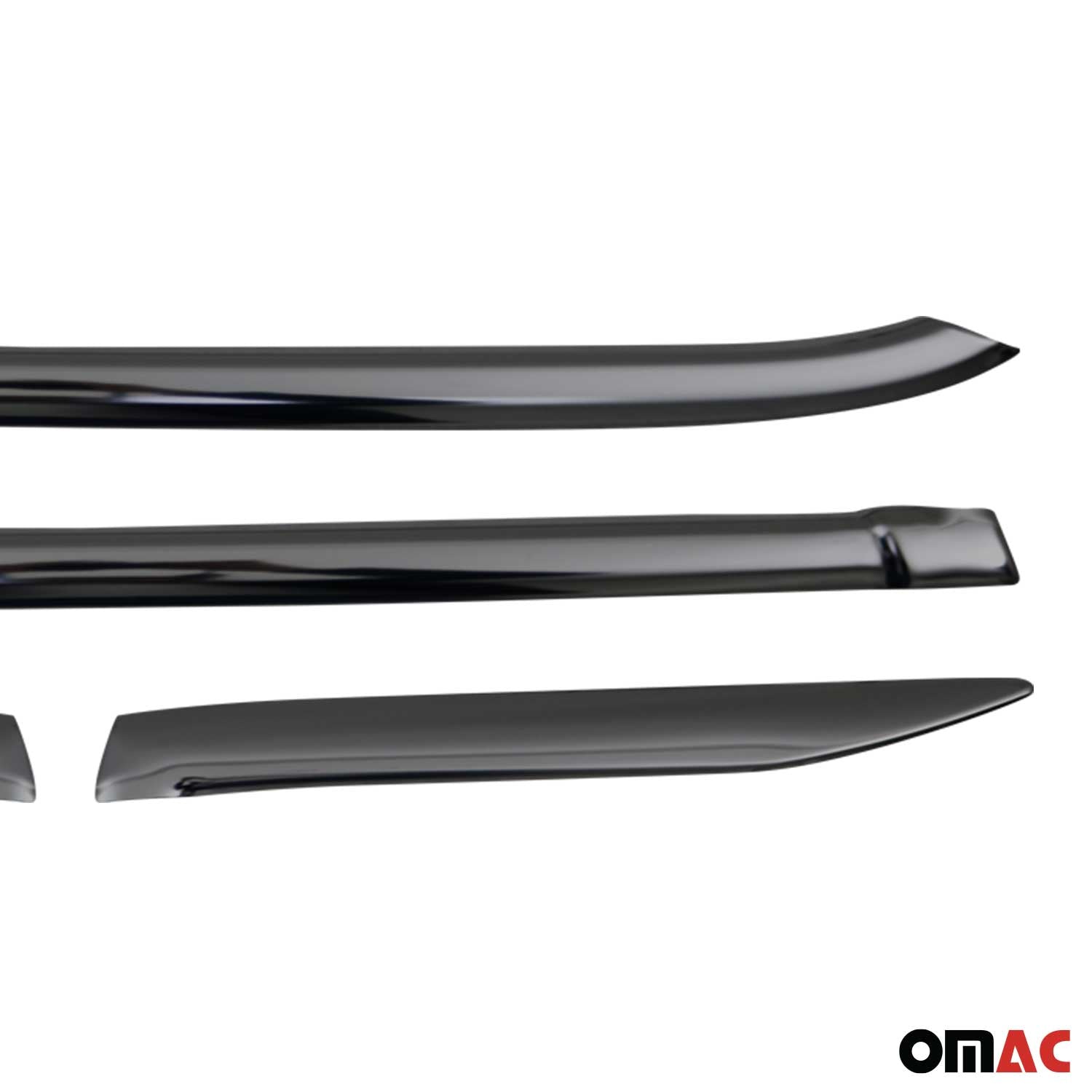 Garniture de Fenêtre pour Mercedes Sprinter 2018-2026 Acier Inox Foncé 4Pcs