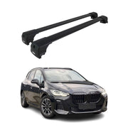 Barres De Toit Transversales pour BMW Serie 2 Active Tourer U06 2021-26 Noir 2x