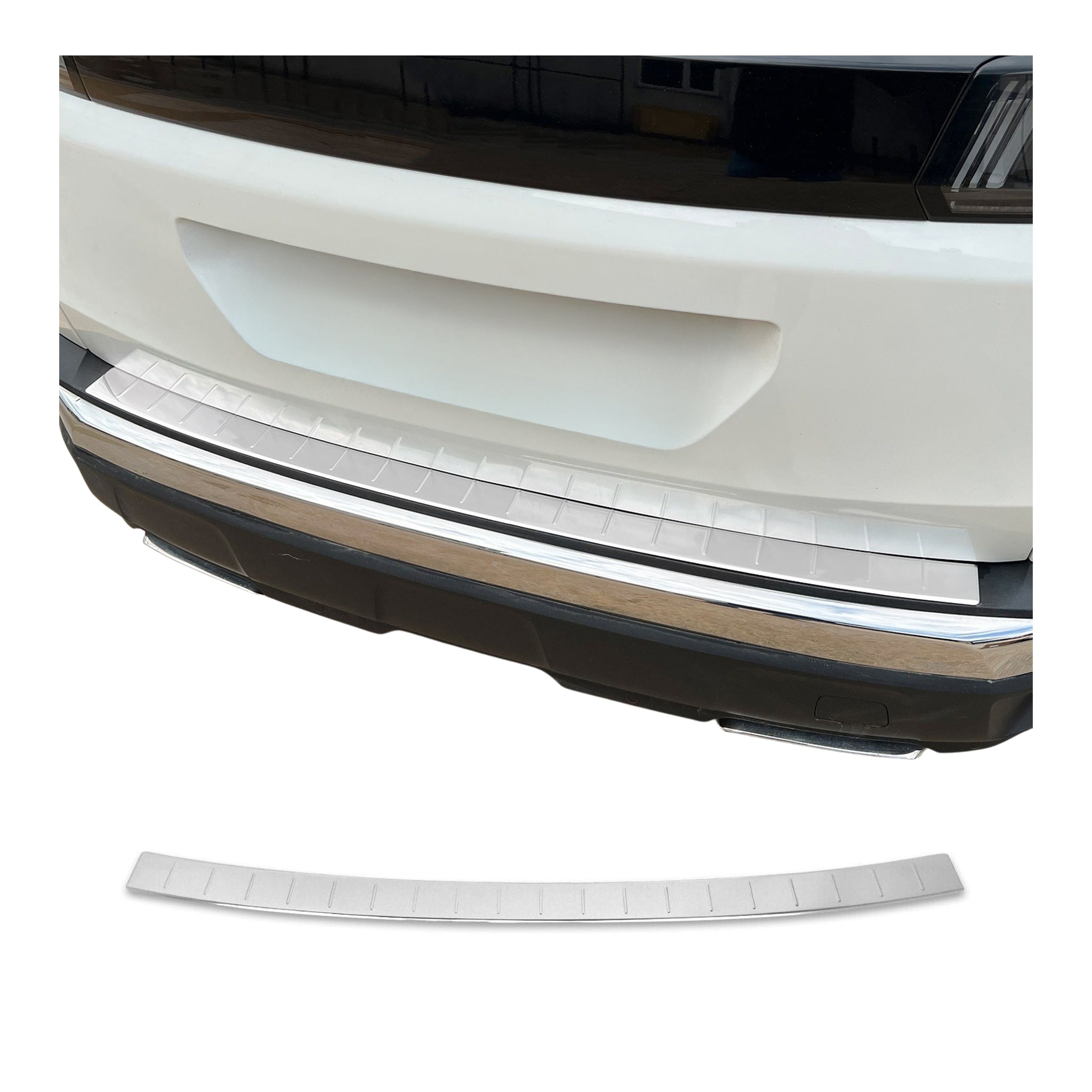 Protection Seuil de Pare-chocs Arriére Pour Peugeot 3008 2 2016-2025 Acier