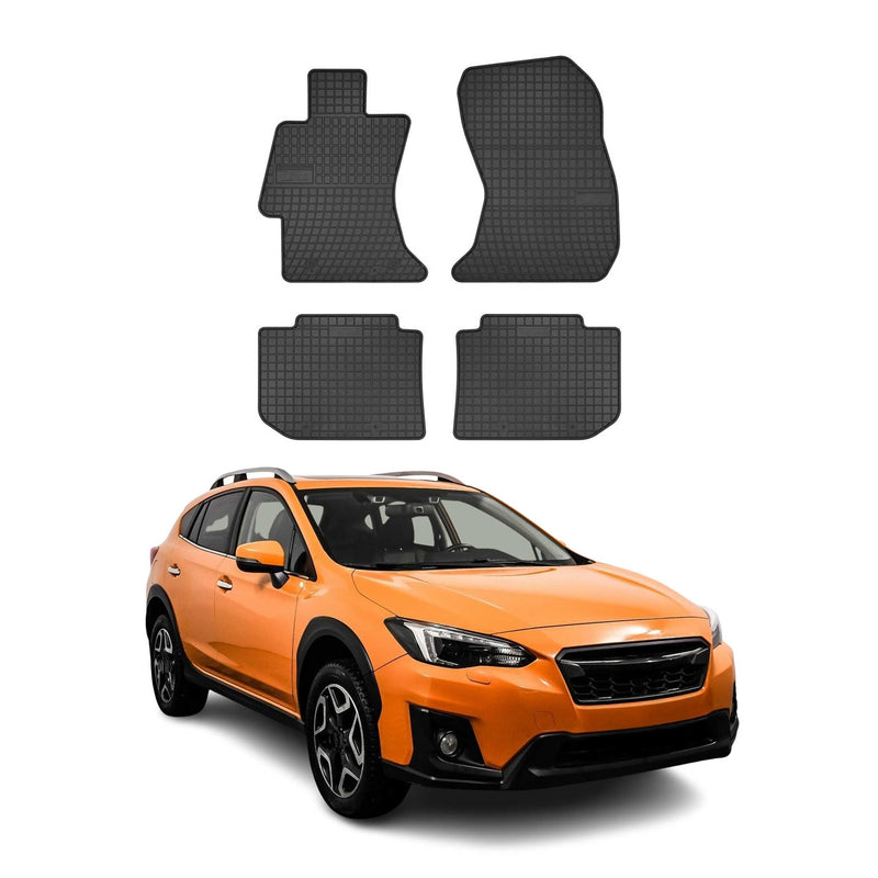 Tapis de Sol pour Subaru XV 2011-2018 OMAC Noir Caoutchouc
