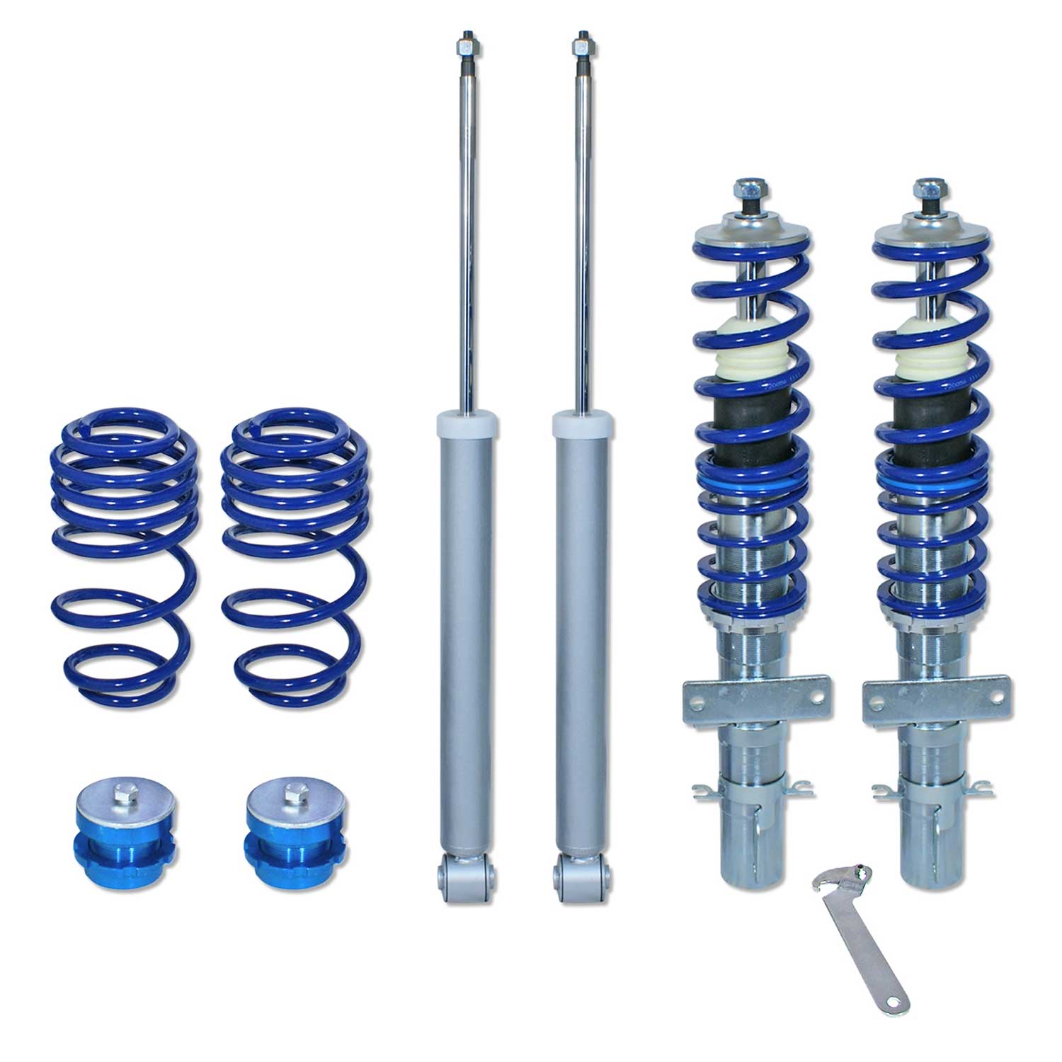 Tuning Kit Suspension +Amortisseur combiné JOM pour VW Polo Typ 6R/ 6C 2009-2017