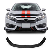 Deflecteurs d'air capot de voiture pour Honda Civic 2016-2021 Acrylique Noir