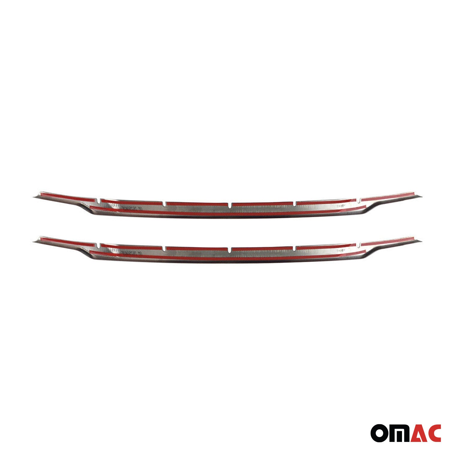 Moulure de Grille de Calandre pour Ford Transit Courier 2017-2022 en Acier 2Pcs