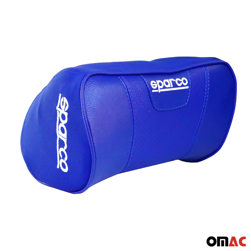 SPARCO coussin de cou de voiture bleu appuie-tête en mousse à mémoire de forme