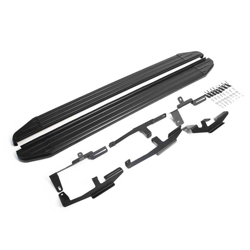 Marchepieds Latéraux pour Mazda CX-5 2017-2023 Alu Noir ABE