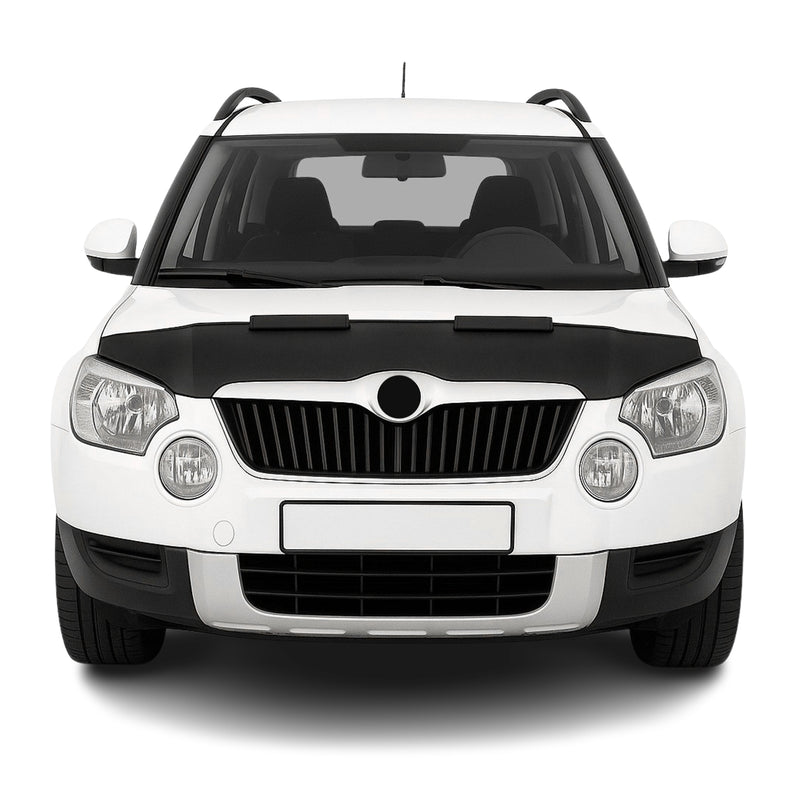 Protège Capot pour Skoda Yeti 2009-2013 Masque de voiture vinyle Noir