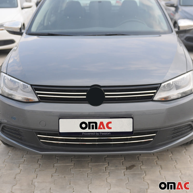 Moulure de Grille de Calandre pour VW Jetta 2011-2014 Chromé 6Pcs