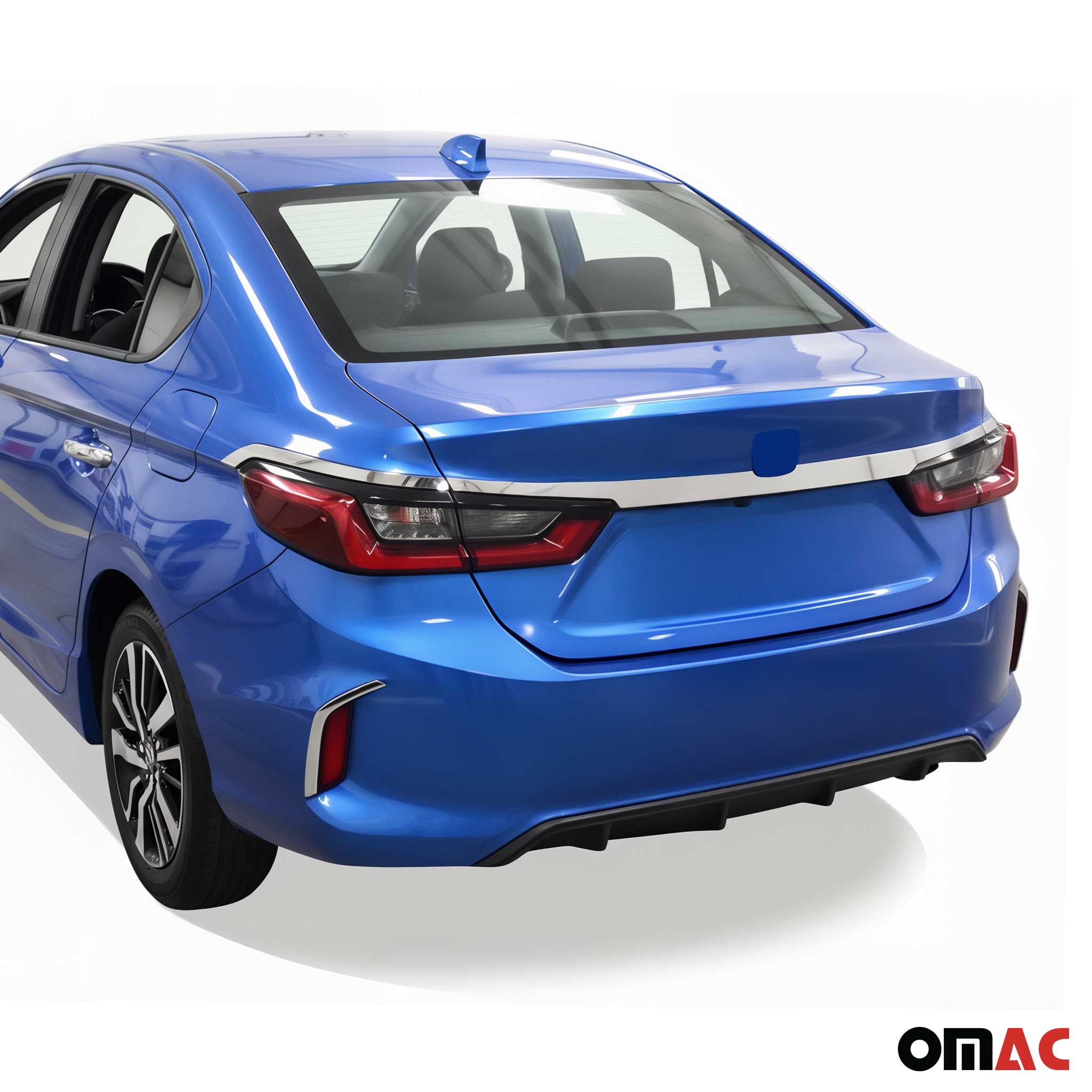 Baguettes de garniture arrière pour Honda City 2021-2025 3Pcs Silver