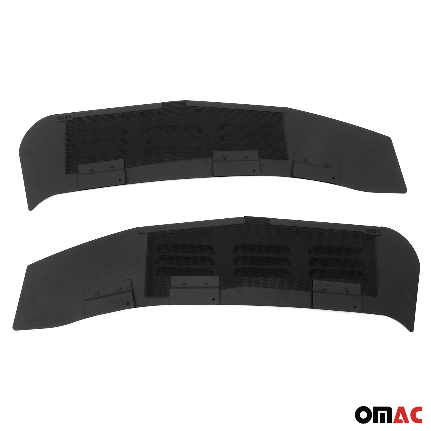 Grille d'aération de Fenêtre pour Peugeot Partner 2018-2026 Noir