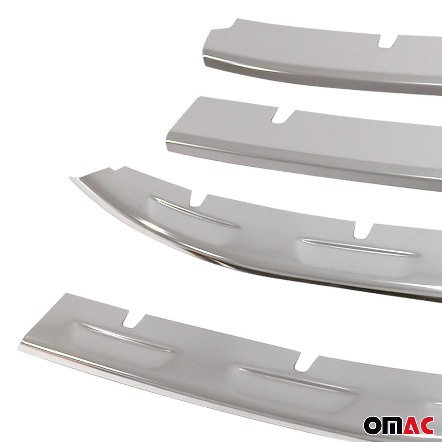 Moulure de Grille de Calandre pour VW Tiguan 2020-2024 Chromé 4Pcs