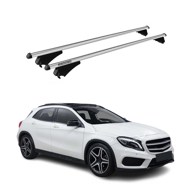 Tiger Barres de toit transversales pour Mercedes GLA X156 2014-2025 Gris